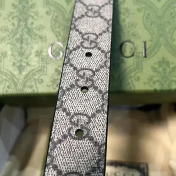 Gucci Double G Reversible Belt Sz 90cm - Picture 5 of 5